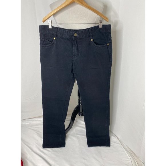 Men’s size 38 x 30 robins jeans black denim straight leg jeans - Picture 2 of 12